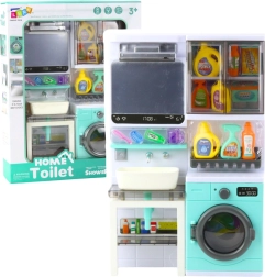 Детска баня с пералня, мивка и светлинни и звукови ефекти