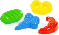 Wader Food-Shaped Sand Molds