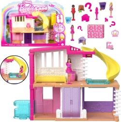 Mattel мини BarbieLand къщичка за кукли с мини кукла, домашен любимец и аксесоари