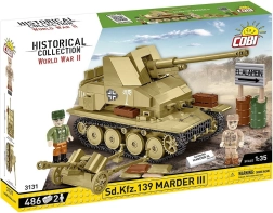 Конструктор Sd.Kfz. Marder III – изтребител на танкове (486 части)