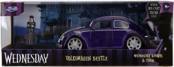Метален модел Wednesday – Volkswagen Beetle 1:24 с фигурка