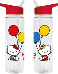 Пластова бутилка с накрайник Hello Kitty