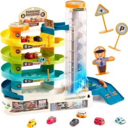 Паркинг гараж с 4 етажа с електрически асансьор и 6 колички