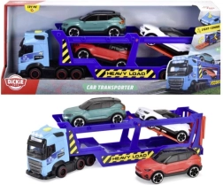 Автотранспортьор Volvo FH16 със светлини и звуци, 40 см + 3 коли VOLVO XC40 RECHARGE