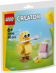 LEGO Creator боядисване на великденски яйца с пиленце