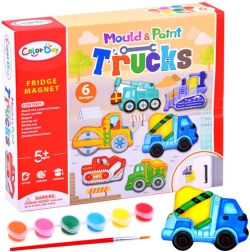 Make It Yourself – Construction Vehicles Magnets