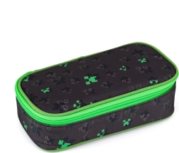 School pencil case etui Jumbo OXY Next Green Cube