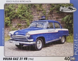 Пъзел Ретро коли Волха GAZ 21 VB 40 части