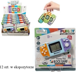 Electronic keychain – mini game console with 23 games