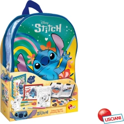 Stitch детска рисувателна раница 31 см