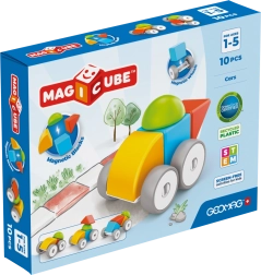 Geomag Magicube кола – магнитен конструктор за най-малките (10 части)