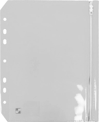 Transparent Zip Pouch A5