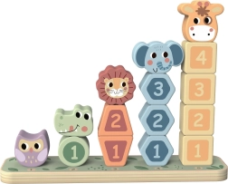 Играчки за подреждане Safari Животни