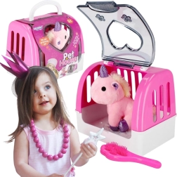 Woopie portable house for a unicorn – care set for kids