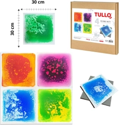 Плюшени сензорни подложки Tullo - 4 броя