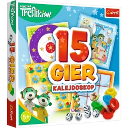Калейдоскоп 15 игри TREFLIKI – семейна настолна игра