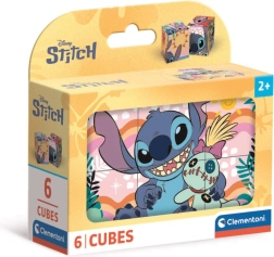 Комплект кубчета-пъзел DISNEY STITCH – 6 части от Clementoni