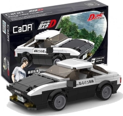 Конструктор CaDA Toyota AE86 Trueno INITIAL D – състезателна кола, 280 части