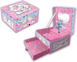 Музикална кутия за бижута Еднорог