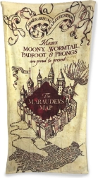 Кърпа за баня Harry Potter – Похитителската карта 75 × 150 см, памук
