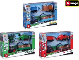 Bburago farm tractor gift set 10 cm
