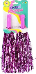 Розови чирлийдър помпони за деца (чифт)