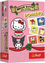 Хартиено домино HELLO KITTY – 28 картончета
