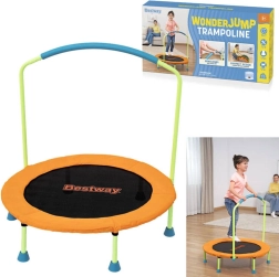 Bestway WonderJump детски трамплин с дръжка, сгъваем, 91 × 96 см