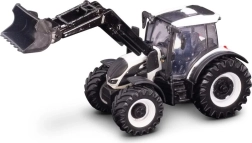 Фермерски трактор Bburago Valtra N174 с предна лопата 10 см