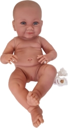 Llorens New Born момиченце – реалистична бебешка кукла 40 см, изцяло винилово тяло
