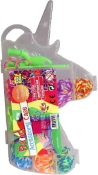 Комплект цветни ластици Loom 380 броя