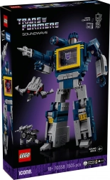 Lego Icons Transformers: Soundwave – колекционерски модел за възрастни