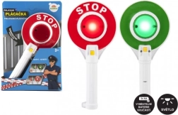 Полицейска палка пластмасова със светлина