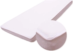 Waterproof terry fitted sheet for crib 120 × 60 New Baby