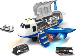 Полицейски самолет с товарно отделение и 3 колички