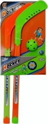 Kids’ hockey set – adjustable sticks, ball and puck