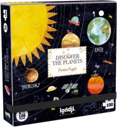 Pocket Puzzle Discovering Planets Londji - 100 Pieces
