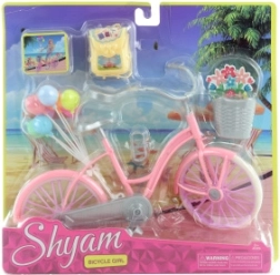 Колело за кукли с аксесоари