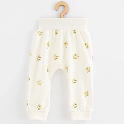 Organic cotton baby pants New Baby Olives, size 74 (6–9 months)