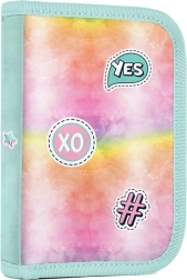 School pencil case with 2 flaps Magic, empty