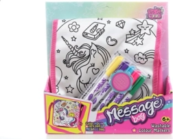 Чанта за оцветяване с мотив еднорог