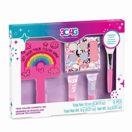 Козметичен комплект True Colors с огледалце от 3C4G