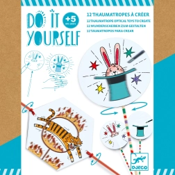 DJeco DIY тауматроп Циркус