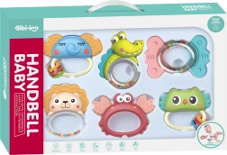 Chipolino комплект дрънкалки и гризалки за деца 6 бр.