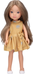 Кукла в жълта рокля