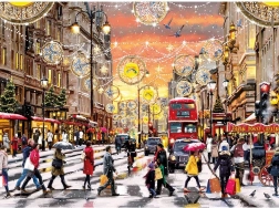 Gibsons Puzzle Festive Rush 1000 Pieces