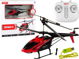 RC хеликоптер SYMA S5H 2.4G червен