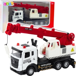 Kids' Crane Truck with Metal Cab, Lights and Sounds