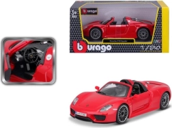 Bburago Porsche 918 Spyder червен модел 1:24