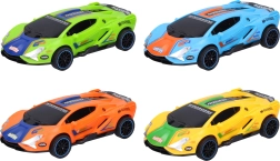 Drifting flywheel-powered racing toy car, 15.5 cm